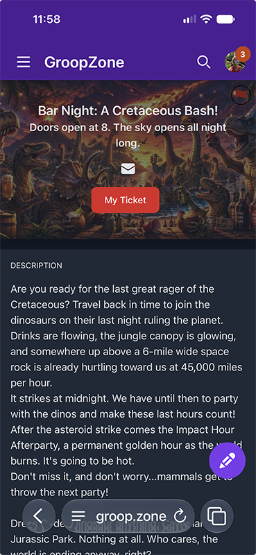Groopzone mobile